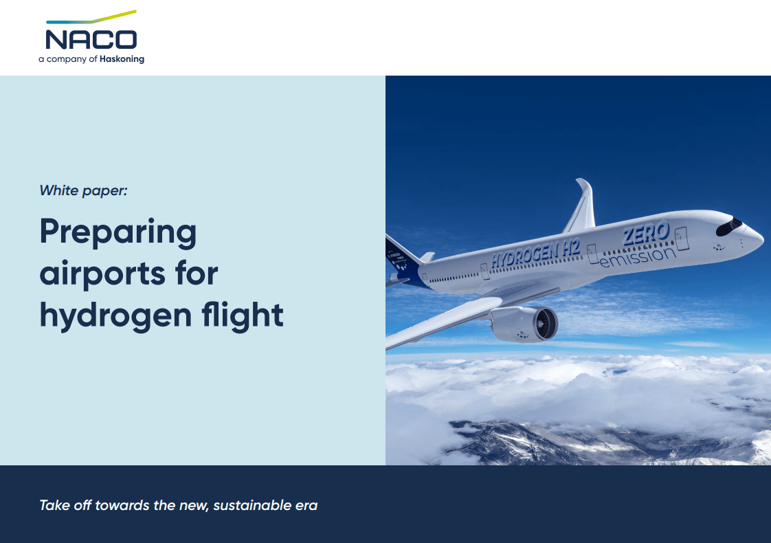 Preparing airports for hydrogen flight white paper cover