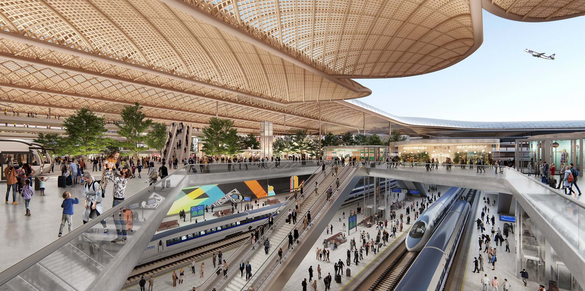 NACO part of winning Master Architect consortium for the intermodal hub Centralny Port Komunikacyjny in Poland