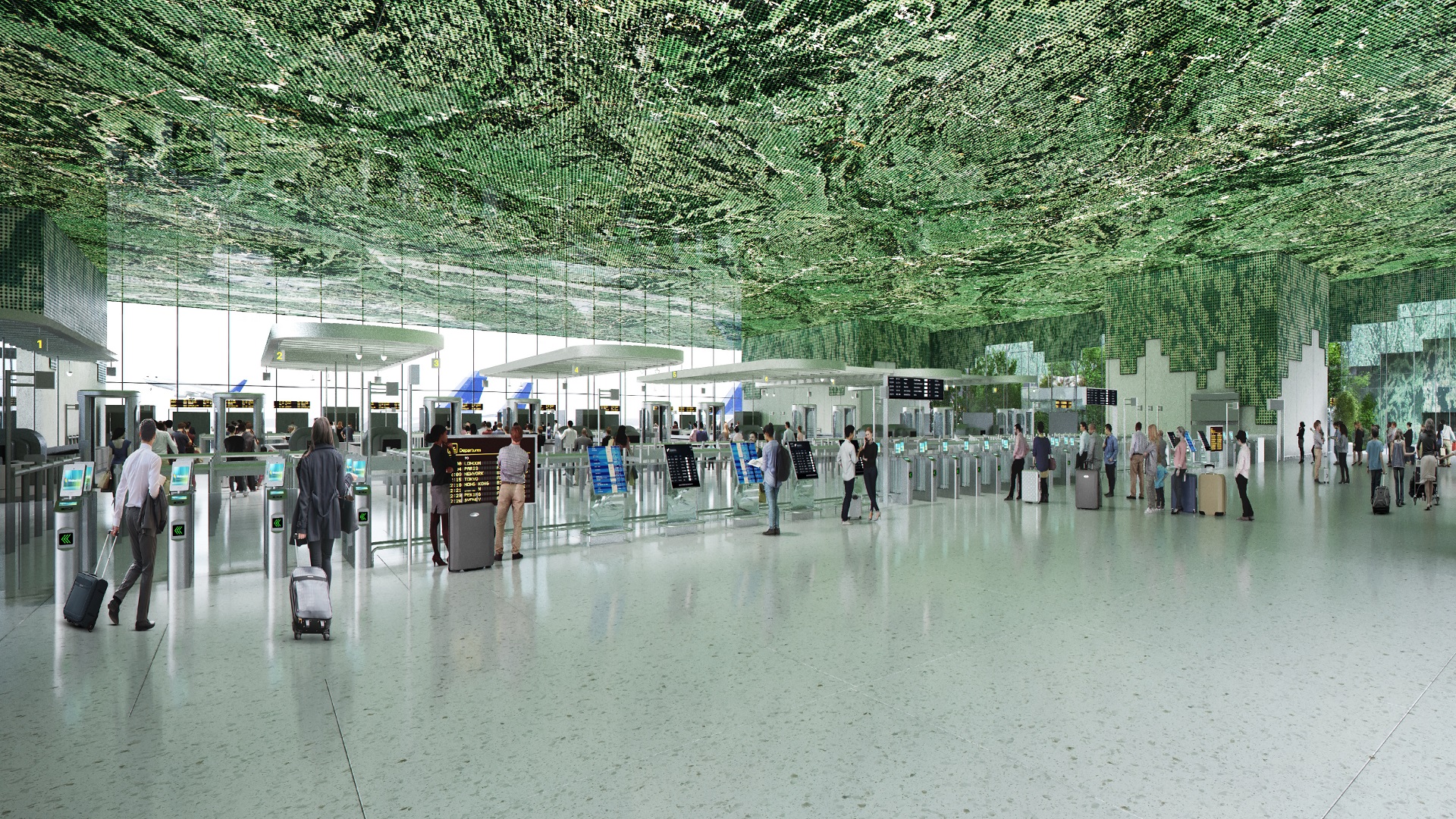 NACO MVRDV extension Prague Airport