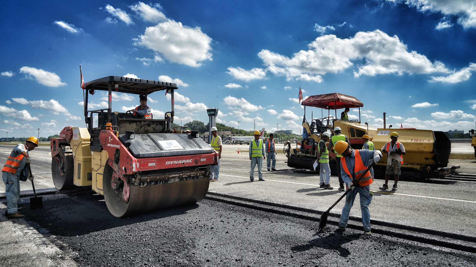 Runway refurbishment at Bandaranaike International Airport