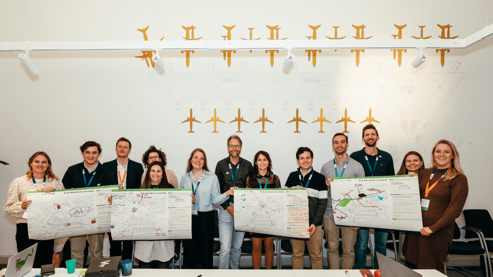 Attendees of the TULIPS breakout session at NACO Sustainable Aviation Summit