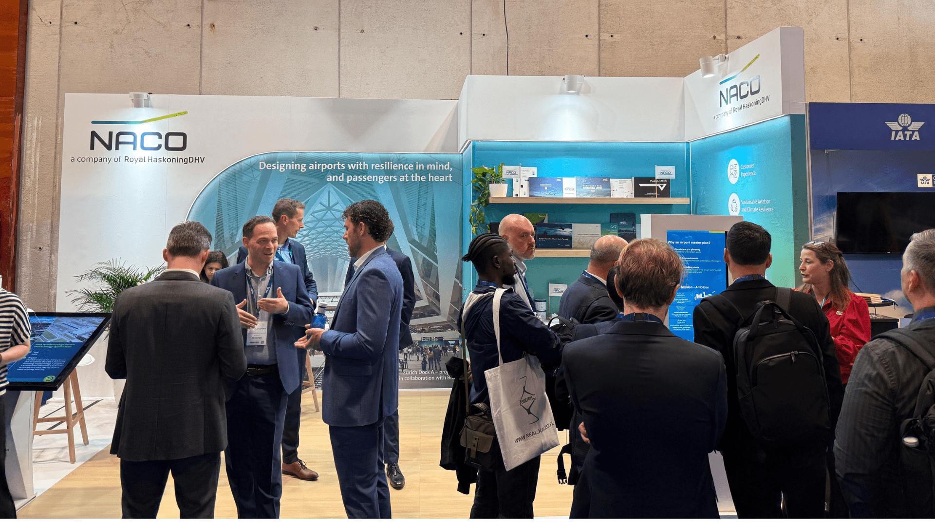 The NACO stand at PTE 2025