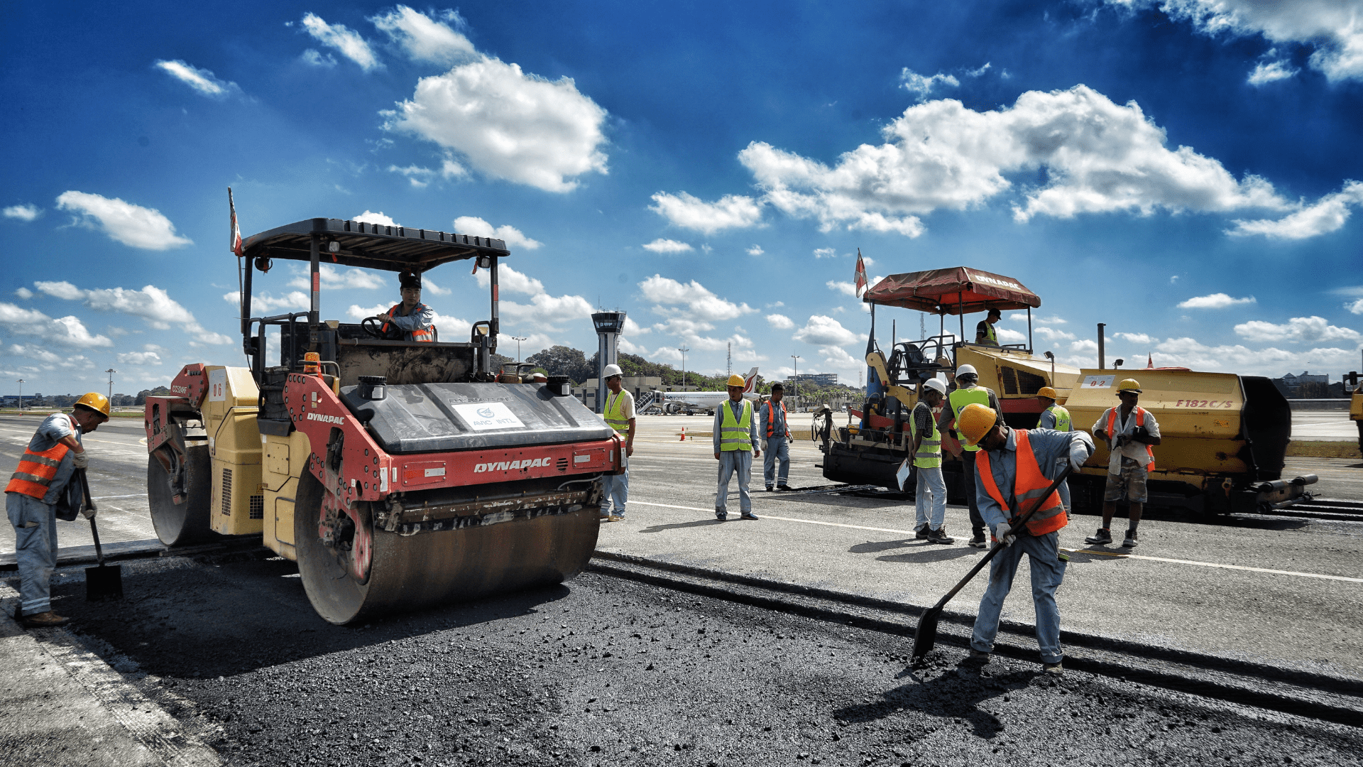 Runway refurbishment at Bandaranaike International Airport