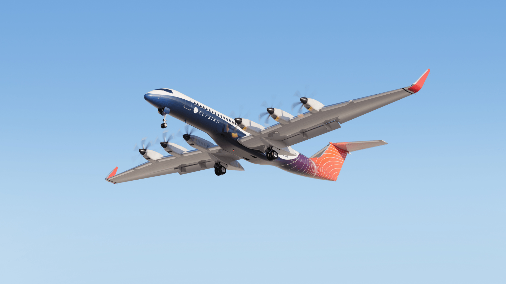 The Elysian E9X is a battery-electric aircraft