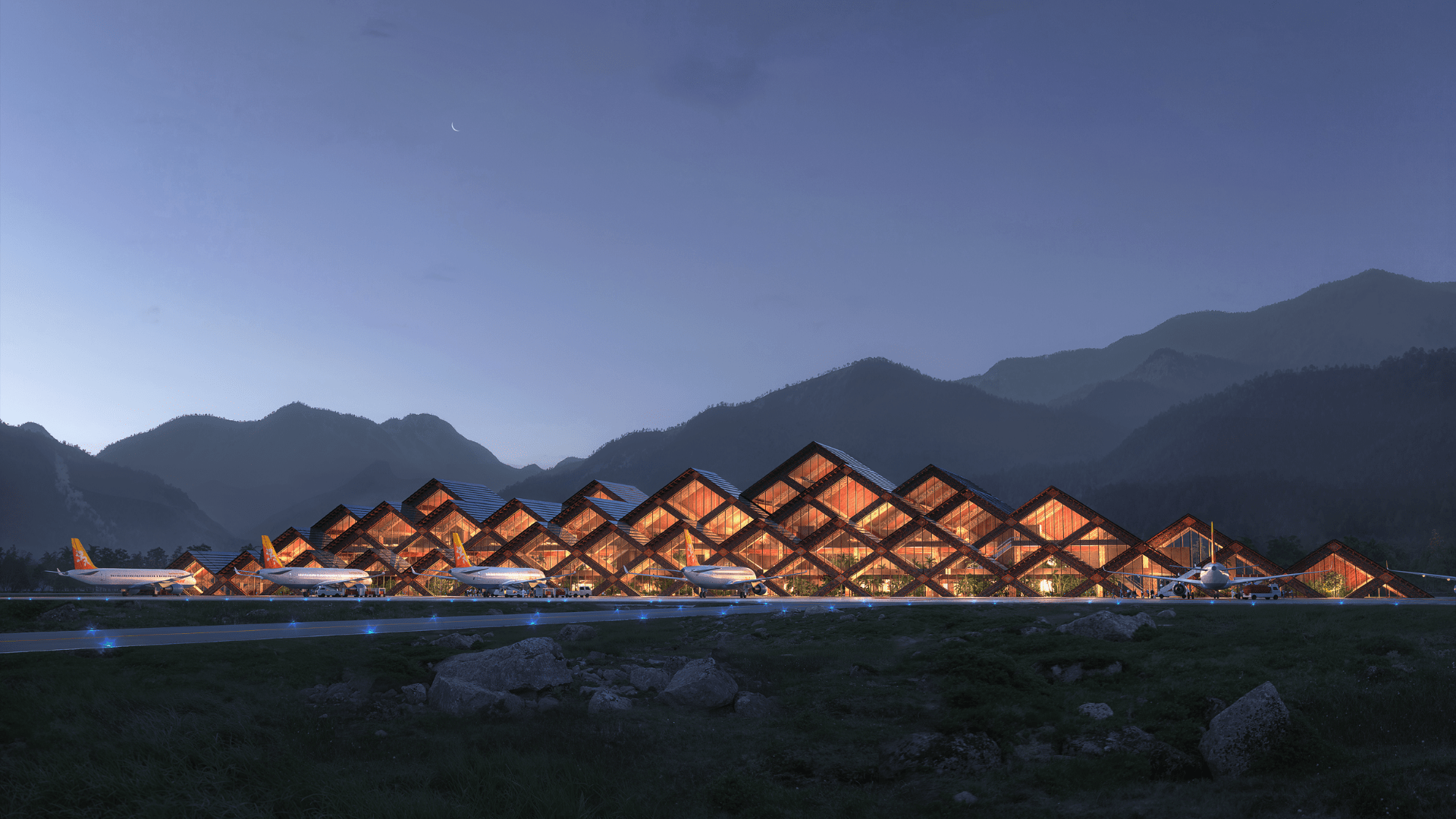 Gelephu International Airport in Bhutan