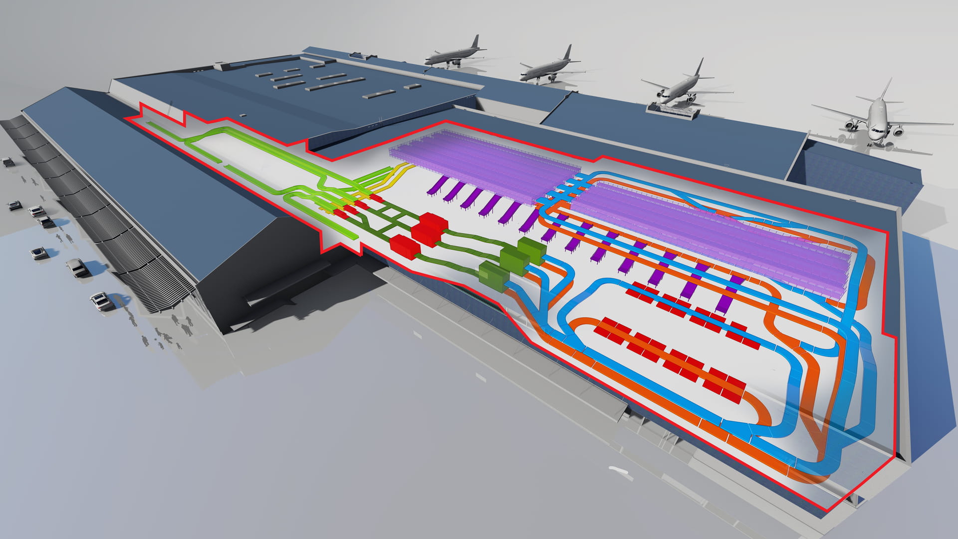 Baggage System Baggage handling system – concept design for Aruba Airport