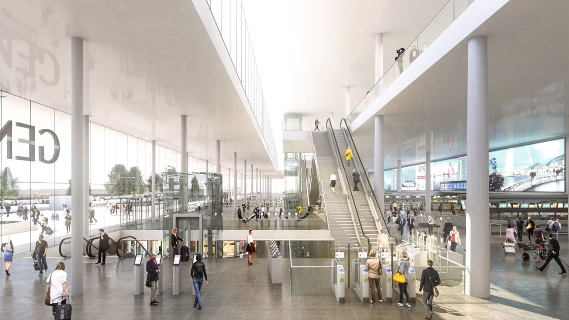Optimizing terminal assets to create a world class intermodal hub at Geneva-Airport