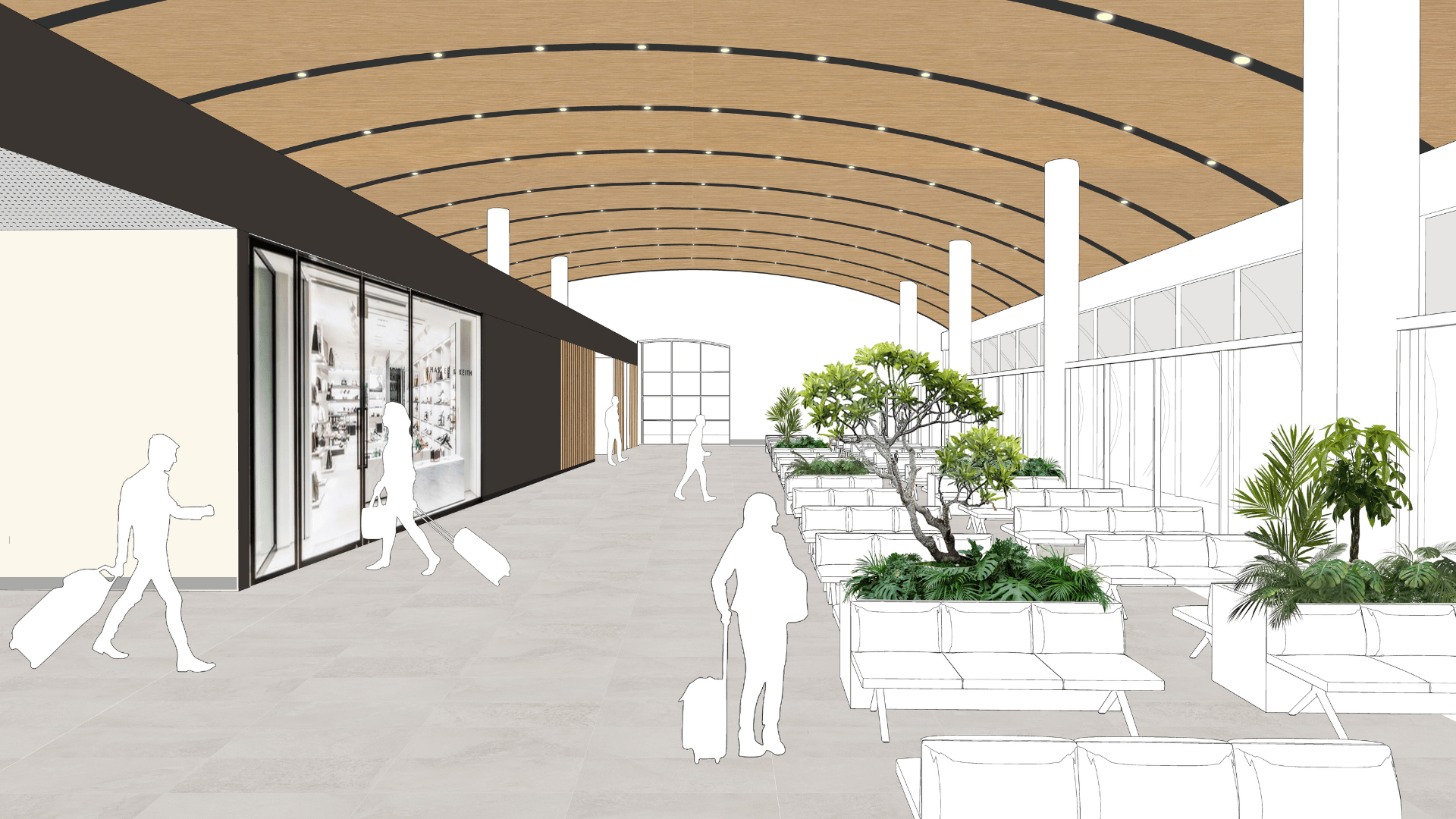 Asaba Airport render